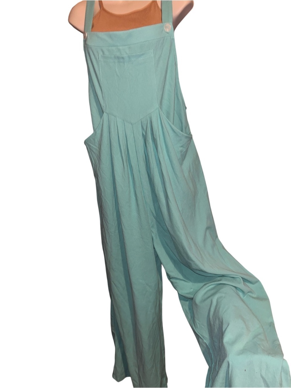Halara XL Aqua Athleisure with Front Pocket Wide Legs - Picture 3 of 5